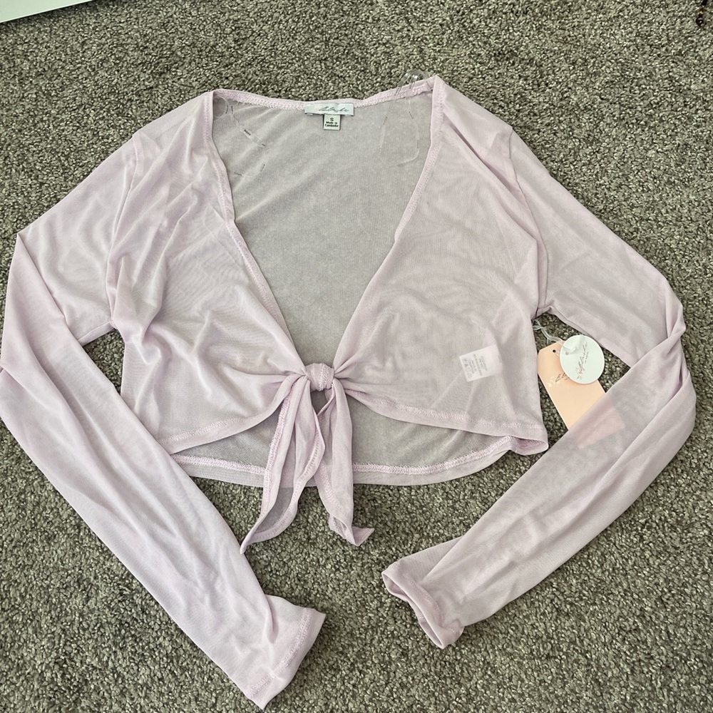 Mesh Front Tie Too